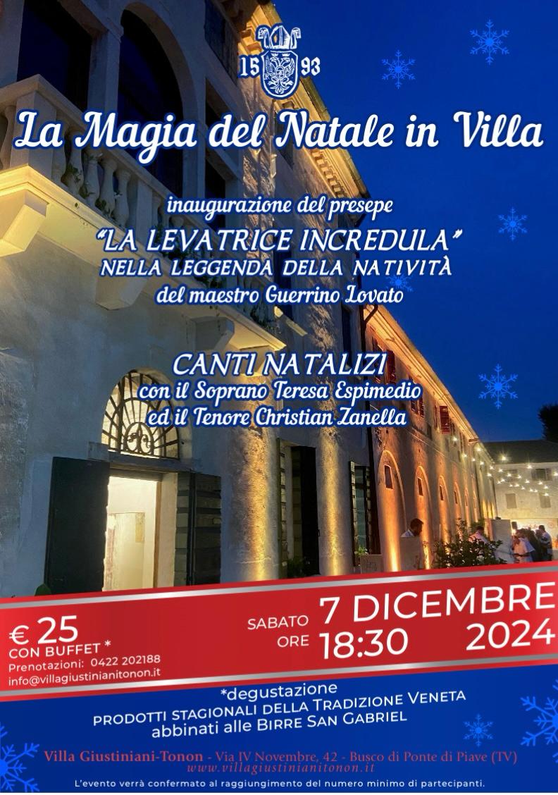 La Magia del Natale in Villa Giustiniani Tonon